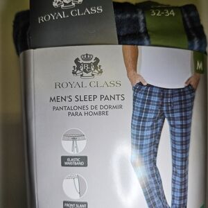 Royal Class Men's Blue Sleep Pants